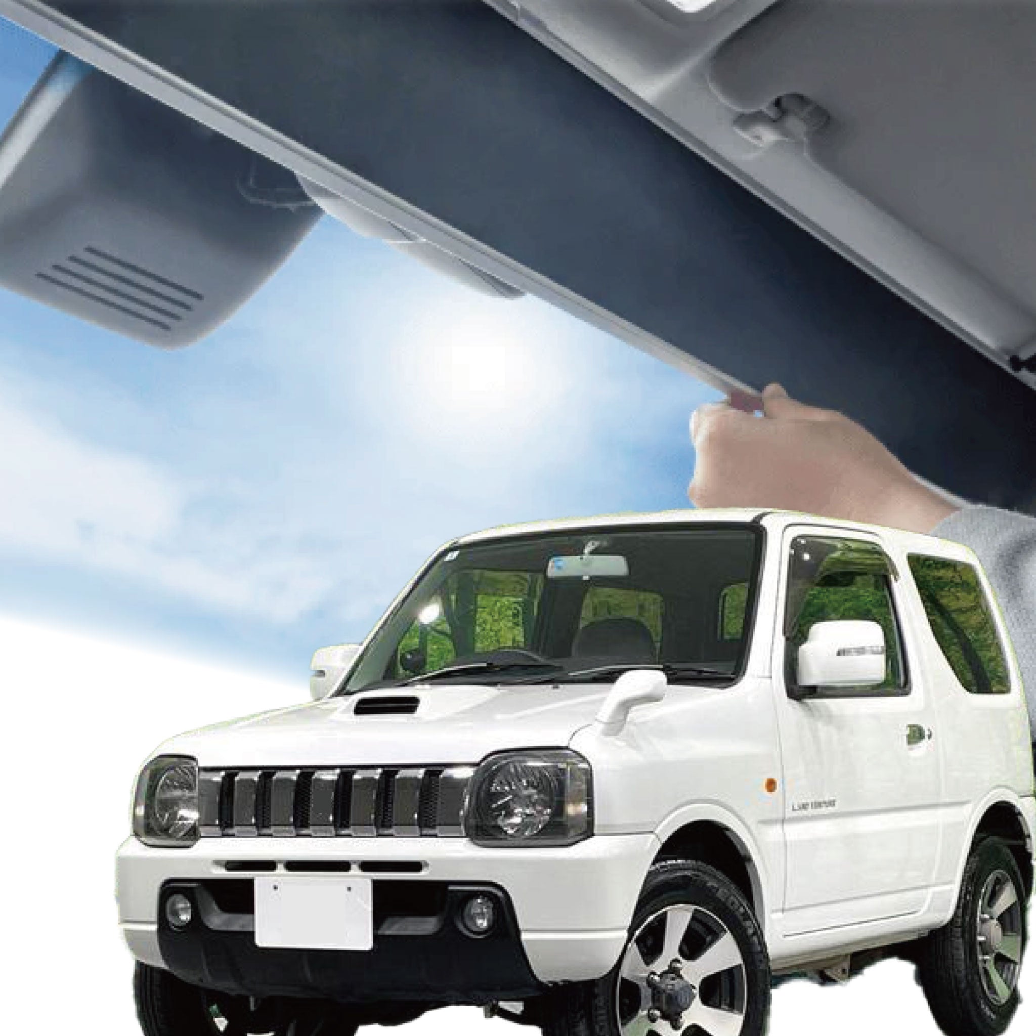 シンシェード　巻き取り　サンバイザー　NC-1010 ジムニー ジムニーシエラ NC-1010